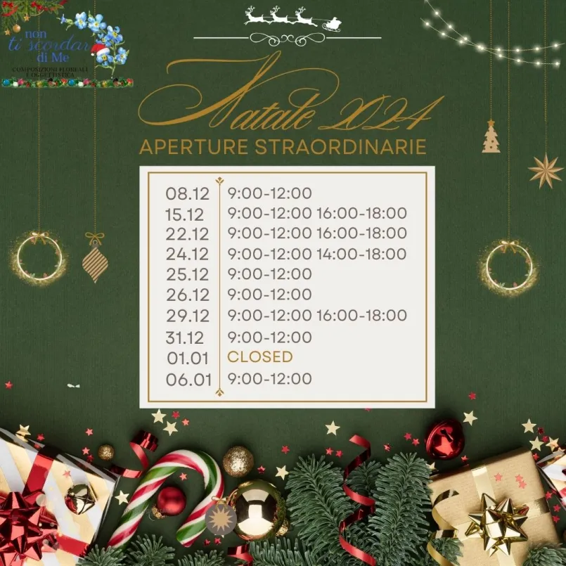 Aperture straordinarie - Natale 2024