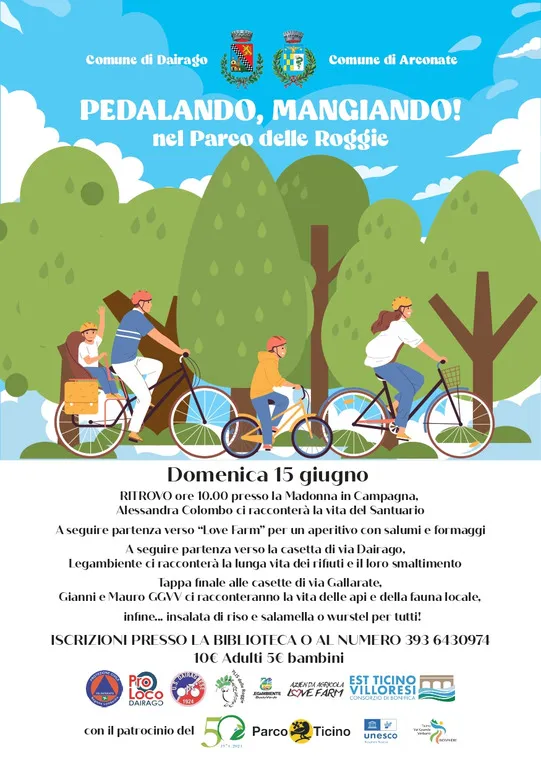 Pedalar mangiando