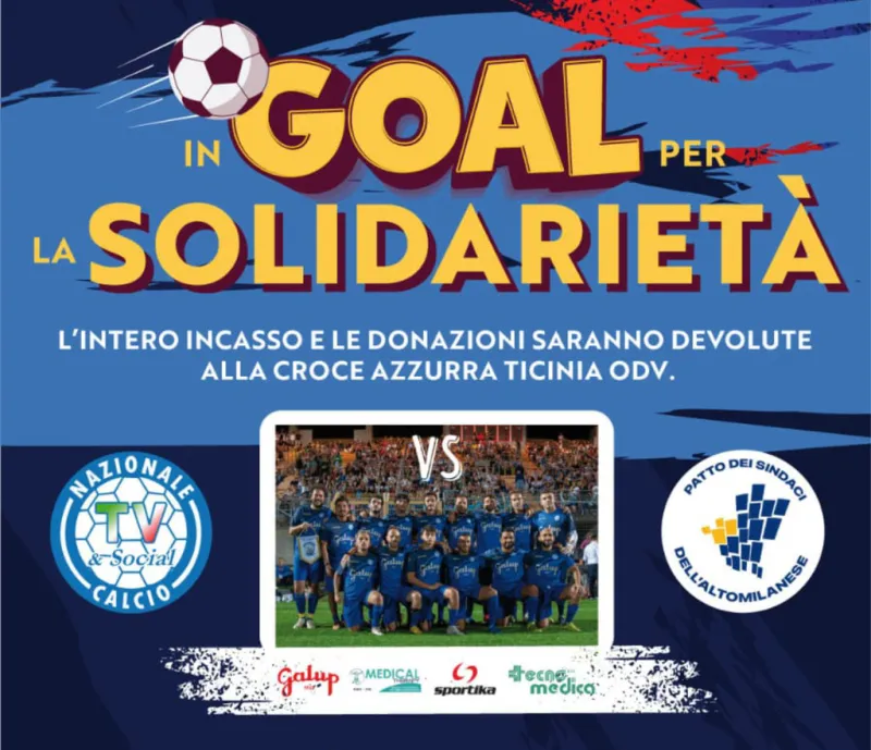 In goal per la solidarietà